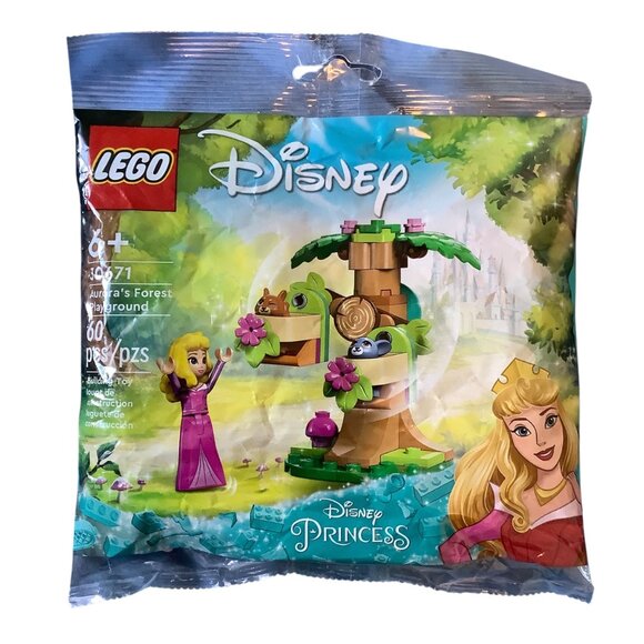 LEGO Disney 30671 Auroras Forest Playground Building Set 60 Pieces Ages 6+ NEW - Picture 1 of 5